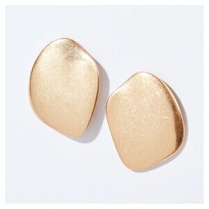 India Hicks Skimming Stone Earrings Womens Gold Jewelry Retired Sealed